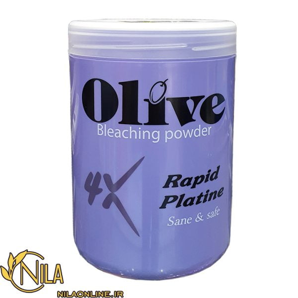 پودر دکلره Olive اولیو مدل 4x Rapid Platine پلاتینه