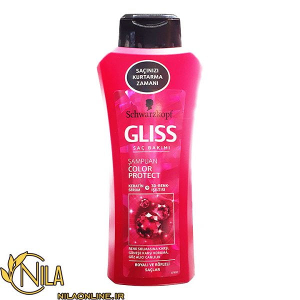 شامپو گلیس GLISS شوارتسکف قرمز مخصوص موهای رنگ شده