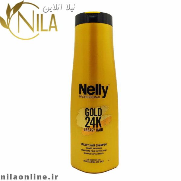 شامپو موهای چرب گلد نلی GREASY HAIR | NELLY | حجم 400 میلی لیتر