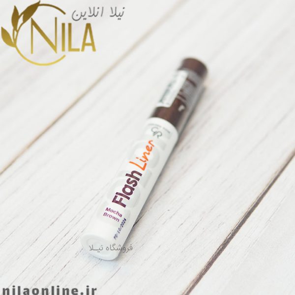 خط چشم رنگی گلدن رز رنگ قهوه ای