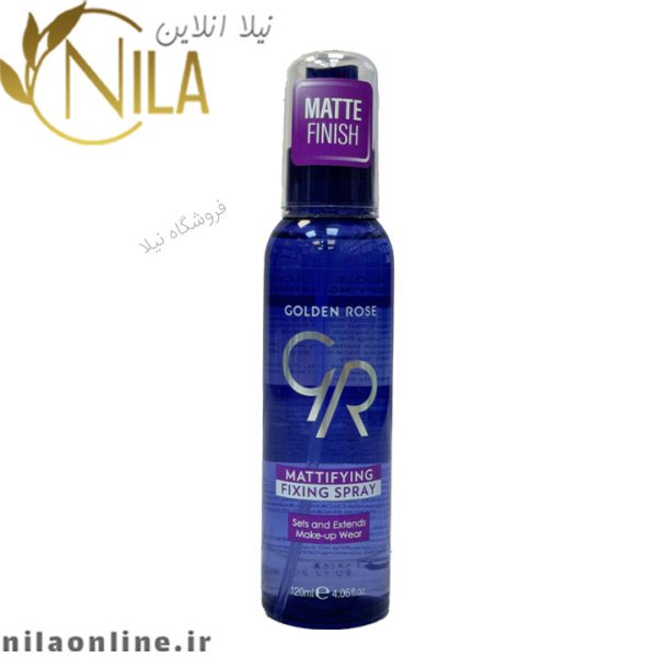 اسپری فیکس مات گلدن رز