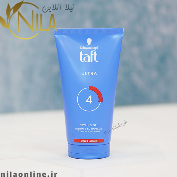 ژل مو تیوپی آبی تافت