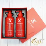 شامپو و ماسک مو بدون سولفات قرمز کراتین کویین