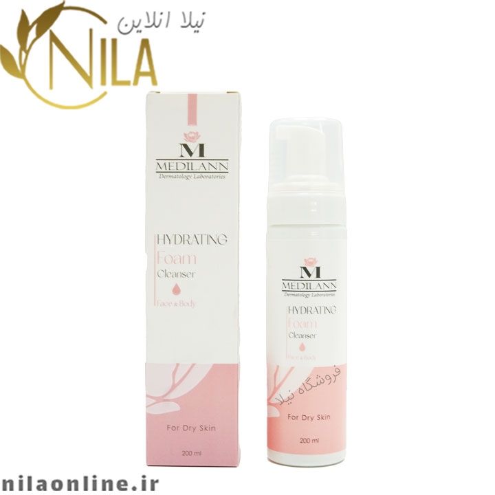 فوم-شستشوصورت-مناسب-پوست-خشک-مدیلن فوم شستشو صورت مناسب پوست خشک مدیلن